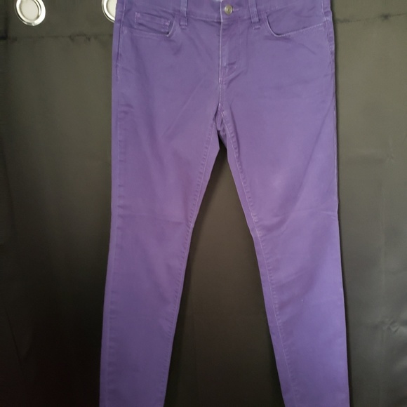 LOFT Modern Skinny purple jean - Picture 5 of 5